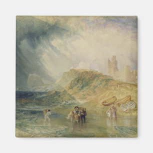 Holy Island, Northumberland, c.1820 (oil on canvas Magnet