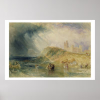 Holy Island, Northumberland, c.1820 (oil on canvas