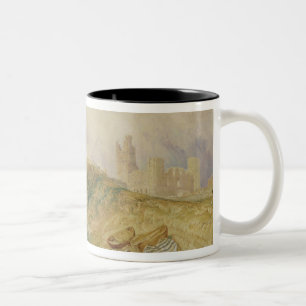 Holy Island, Northumberland, c.1820 (oil on canvas Two-Tone Coffee Mug
