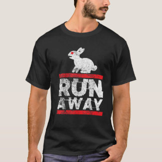 Holy Killer Bunny Run Away Grail Quest Funny Gift T-Shirt