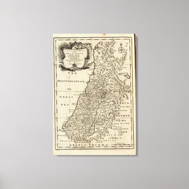 Holy Land Canvas Print (Front)