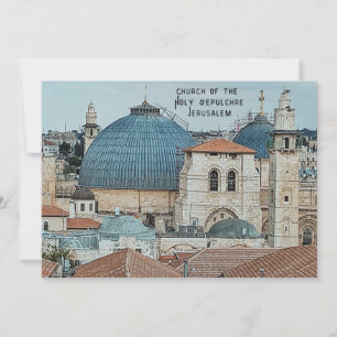 Holy Land Faith Christmas Card