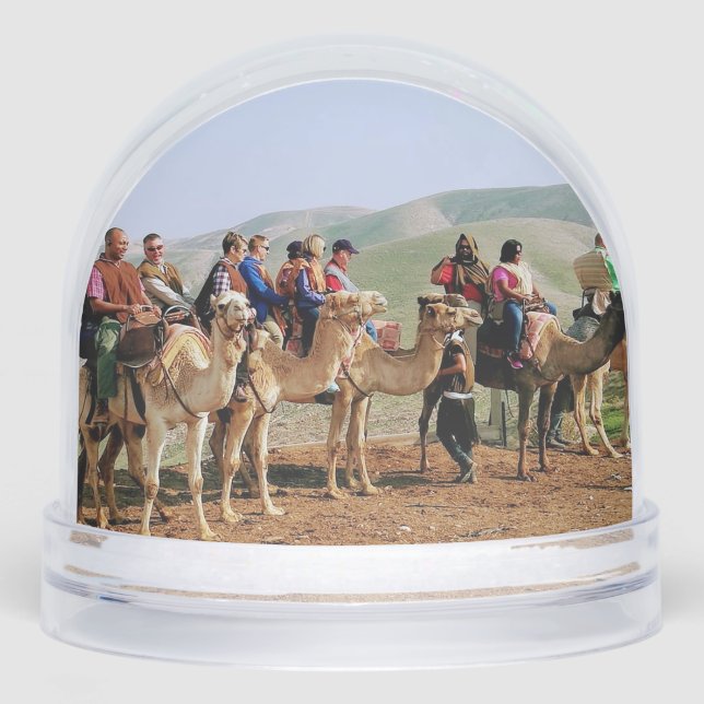Holy Land Snow Globe: Faith-Inspired Keepsake Snowglobe (Front)