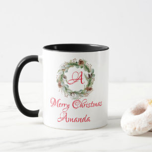 Holy leaves Christmas Mug