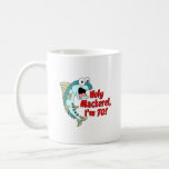 Holy Mackerel I'm 70 Funny Fishing Mug<br><div class="desc">Holy Mackerel I'm 70 funny mug. A great mug for someone who loves fishing celebrating their 70th milestone  birthday. Great for a fisherman or woman turning seventy.</div>