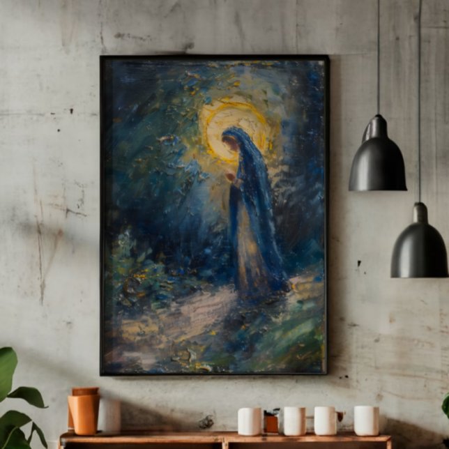 Holy Mary Religion Impressionism Photo Print (Creator Uploaded)