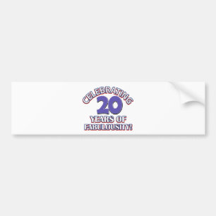 Holy Moly 20 already? Bumper Sticker