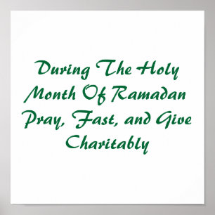 Holy Month Of Ramadan Poster