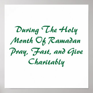 Holy Month Of Ramadan Poster