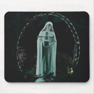 Holy Mother Mary and Baby Jesus Christian Mouse Mat