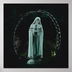 Holy Mother Mary and Baby Jesus Christian Poster