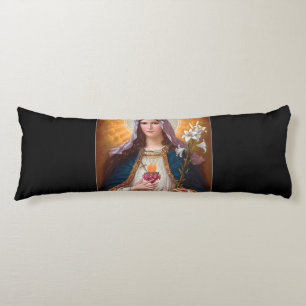 Holy Mother Mary Immaculate heart,St Mary,Catholic Body Cushion