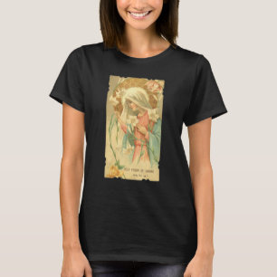Holy Mother Mary Mother of Jesus Vintage Catholic T-Shirt