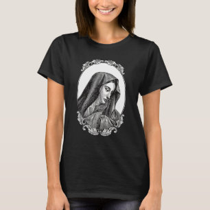 Holy Mother Mary Mother of Jesus Vintage Catholic  T-Shirt
