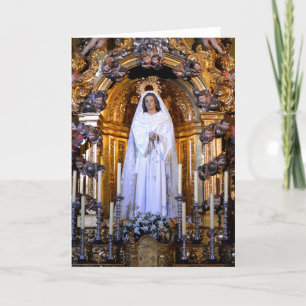 Holy Mother Mary, Salamanca Holiday Card