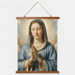 Holy Mother of God - Divine Love & Protection Hanging Tapestry