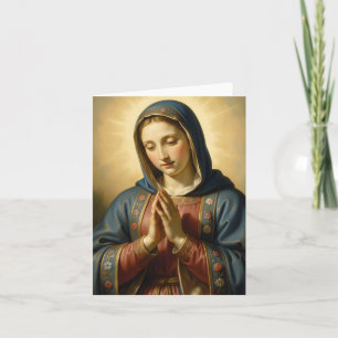 Holy Mother of God – Divine Love & Protection Holiday Card