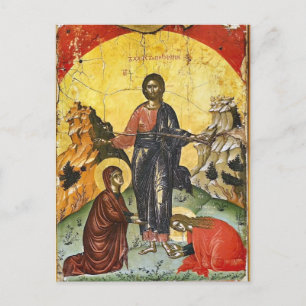 Holy Myrrh-Bearing Women Orthodox Christian Icon   Postcard