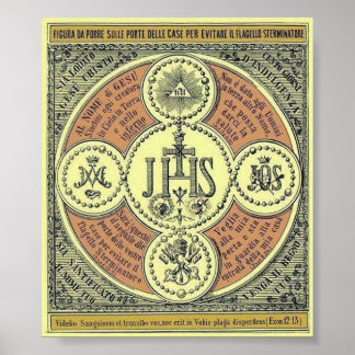Holy Name Emblem Poster
