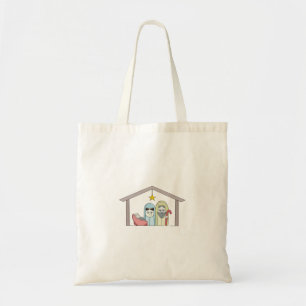 Holy Night Nativity Tote Bag