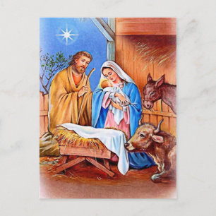 Holy Night Postcard