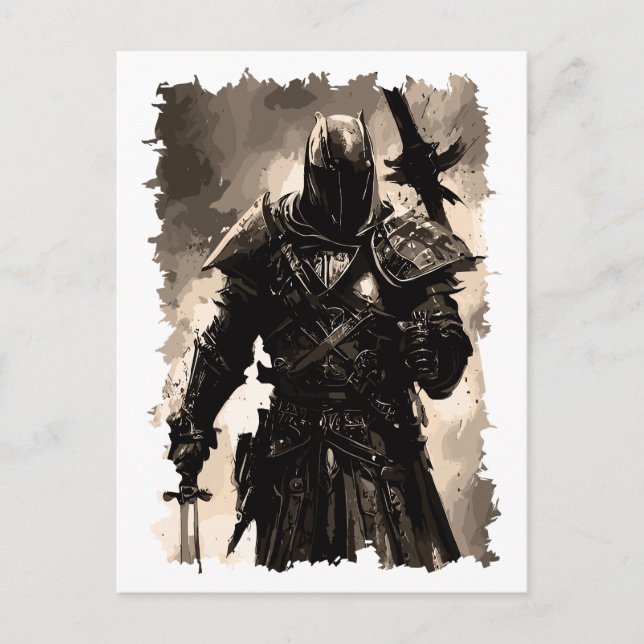 Holy Order of the Knights Templar Holiday Postcard (Front)