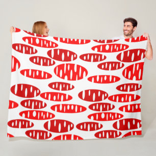 Holy Ovals Fleece Blanket