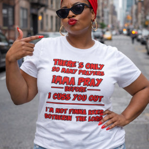 Holy Patience Running Low  T-Shirt