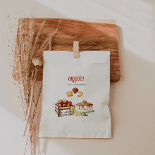 Holy Ravioli Thank You   Little Meatball Birthday Favour Bags