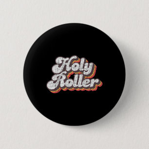Holy Roller Disco Outfit 70s Costume For Women 6 Cm Round Badge