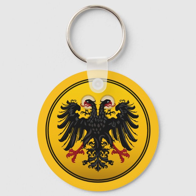 Holy Roman Empire Coat of Arms Key Ring (Front)