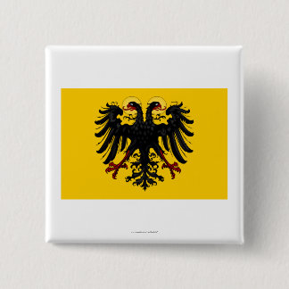 Holy Roman Empire Flag 15 Cm Square Badge