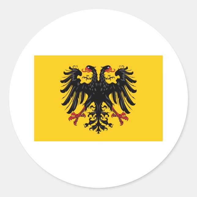 Holy Roman Empire Flag Classic Round Sticker (Front)