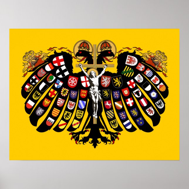 Holy Roman Empire Flag Poster (Front)