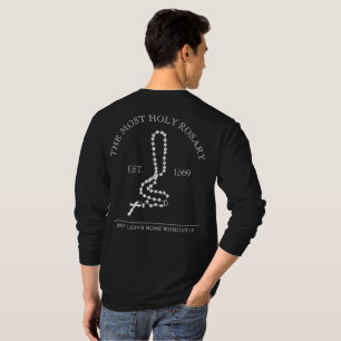 Holy Rosary Beads Catholic Cross  T-Shirt