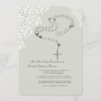 Holy Rosary Religious Invitation