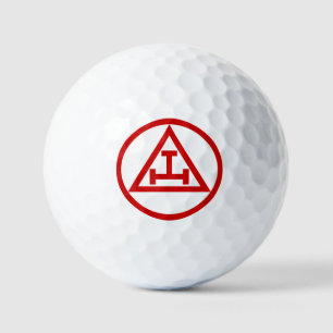 Holy Royal Arch Freemason Masonic Golf Balls