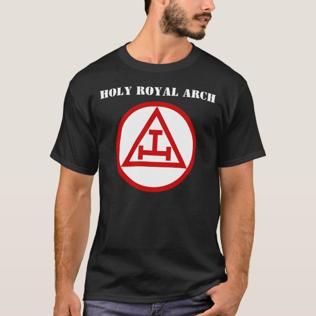 Holy Royal Arch Freemasonry Masonry Masonic T-Shirt (Front)
