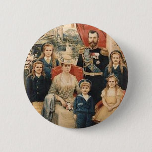 Holy Royal Martyrs 6 Cm Round Badge