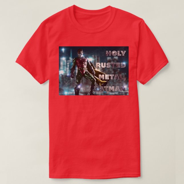 Holy Rusted Metal T-Shirt (Design Front)