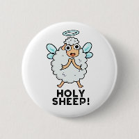 Holy Sheep Funny Animal Pun