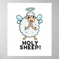 Holy Sheep Funny Animal Pun