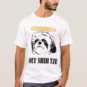 Holy Shih Tzu - Cute Animal Pet Paw Dog Lover T-Shirt