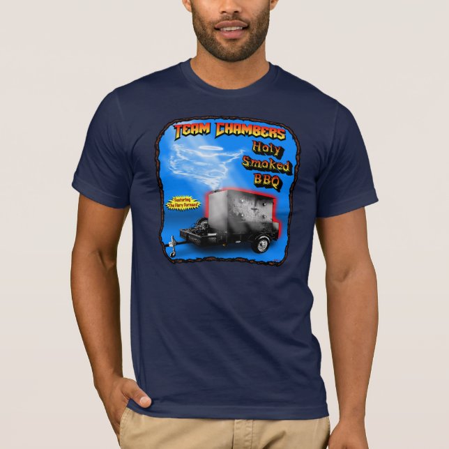 Holy_Smoked_BBQ T-Shirt (Front)