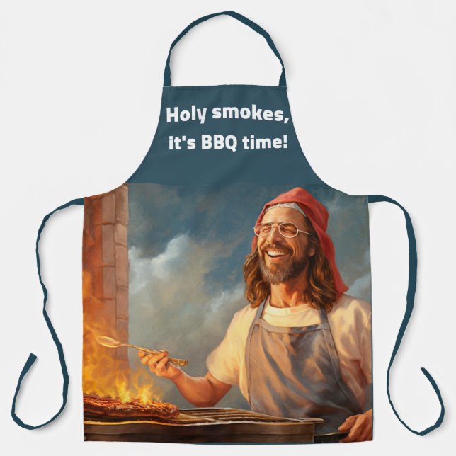 Holy Smokes Apron (Front)