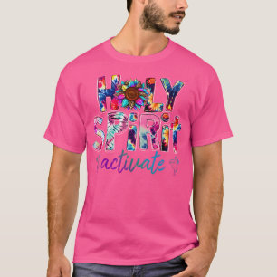Holy Spirit Activate Leopard Christians Jesus Love T-Shirt