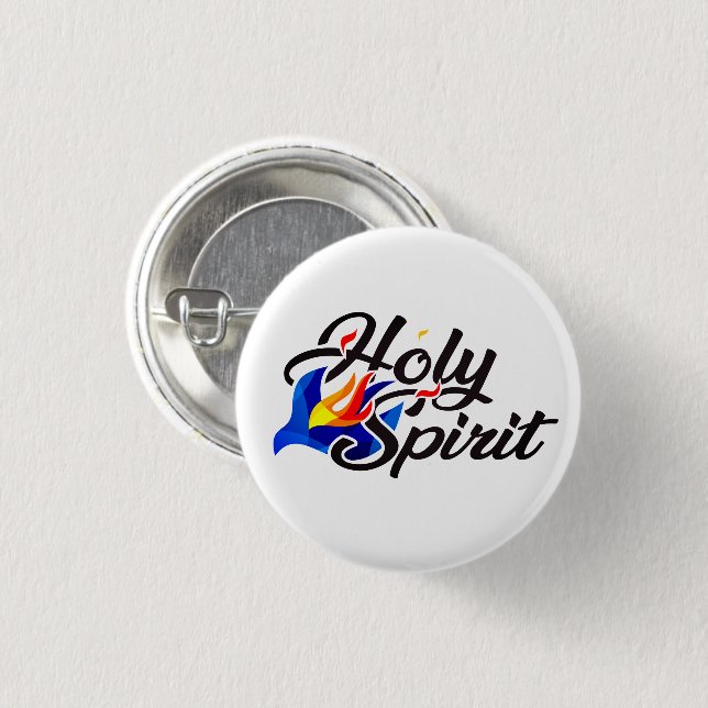 Holy Spirit Button (Front & Back)