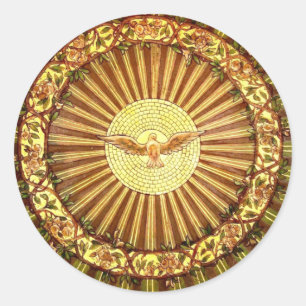 Holy Spirit - Confirmation Classic Round Sticker