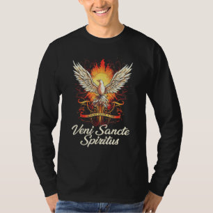 Holy Spirit Confirmation Latin Mass Catholic T-Shirt