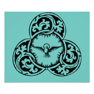 Holy Spirit Dove Christian symbol Photo Print